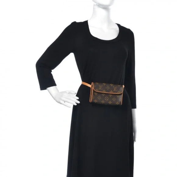 SOLD LOUIS VUITTON Monogram Pochette Florentine S - Picture 2 of 11